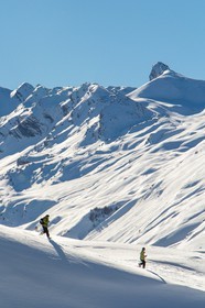 Col de Larche, vallon du lauzanier, randonnée raquettes