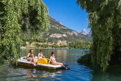 Lauzet-sur-Ubaye,, Lac du Lauzet