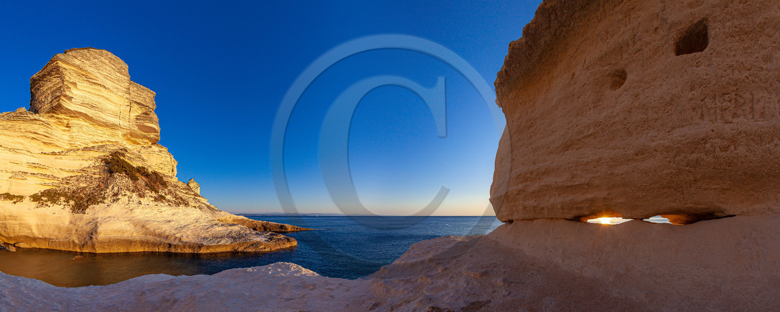 Falaises de calcaire de Bonifacio