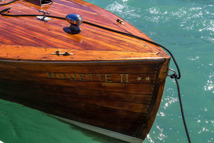 Out Emotion, croisière en vedette en acajou