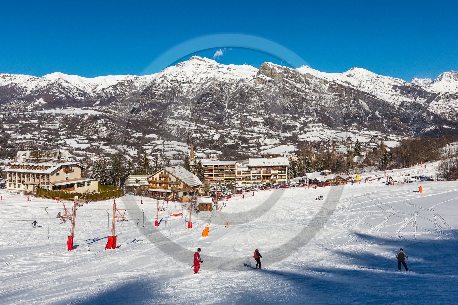 station village de Saint-Léger-les Mélèzes
