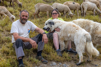Turriers, Ingrid Briclot et André Maurel, éleveurs