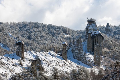 Le Sauze-du-Lac, village perché sur les hauteurs du lac de Serre-Ponçon