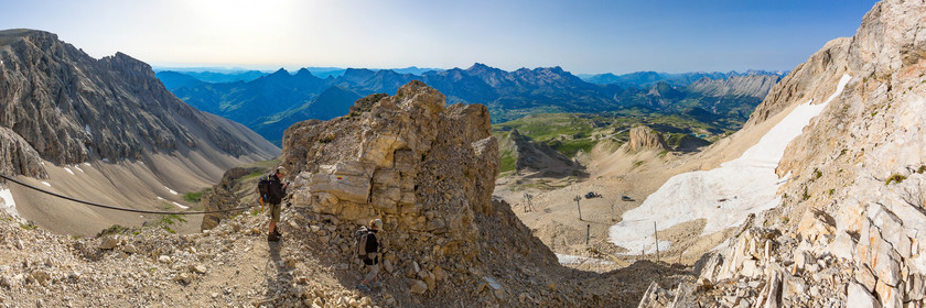 Plateau de Bure, randonnée pédestre