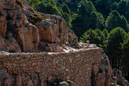 Randonnée pédestre dans les Calanche de Piana