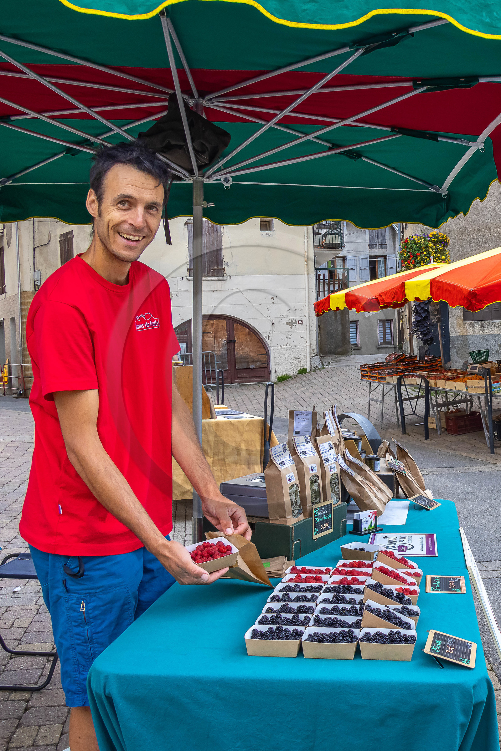 Ecrins de fruits, producteur de fruits rouges