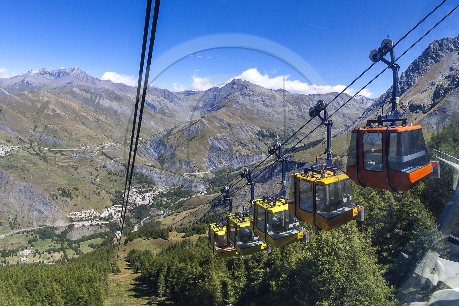 La Meije, La Grave, téléphérique des vallons de la Meije