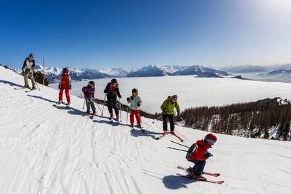 vallée du Champsaur, station de ski de Laye-en-Champsaur
