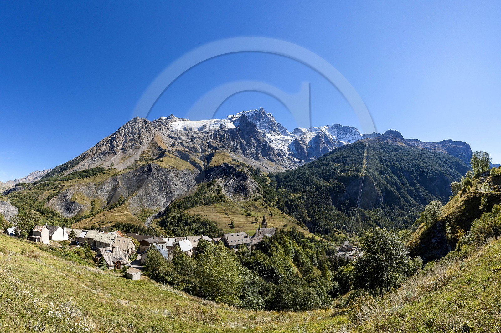 La Meije, La Grave, téléphérique des vallons de la Meije