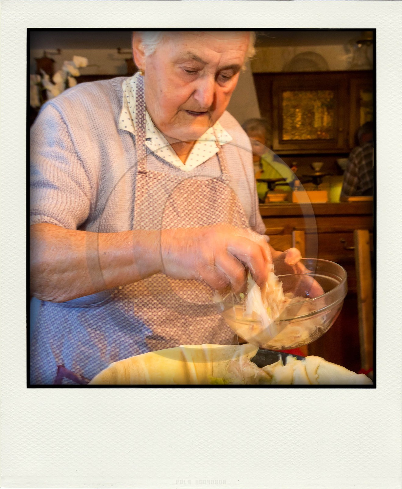Village de Villar-d'Arène, fête du pain bouilli ou pain noir, Marie-Madeleine Rousset