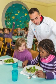 Briançon, restauration scolaire de Fortville