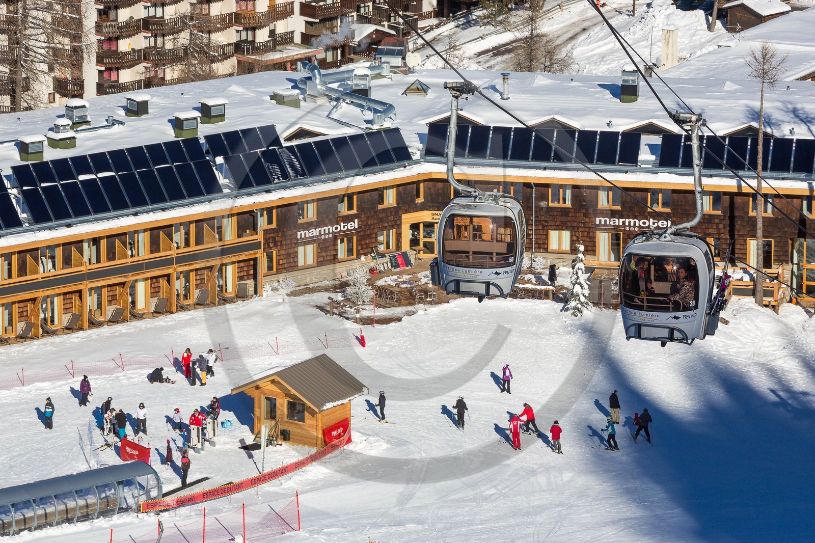Uvernet-Fours, station de ski de Praloup