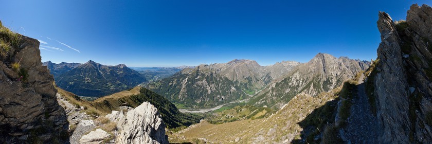 Orcières 1850, depuis le Roc d'Alibrande