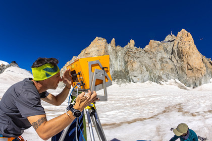 Géomorphologie à l'Aiguille du Midi