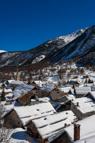 Vallée de la Clarée, village de Névache