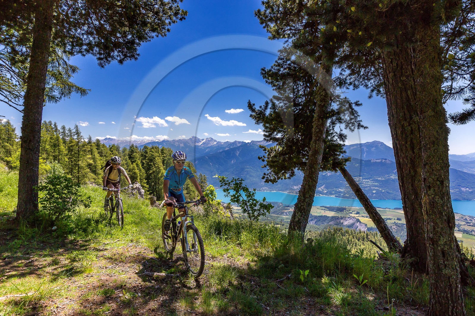 Réallon, vtt à Plate Longue