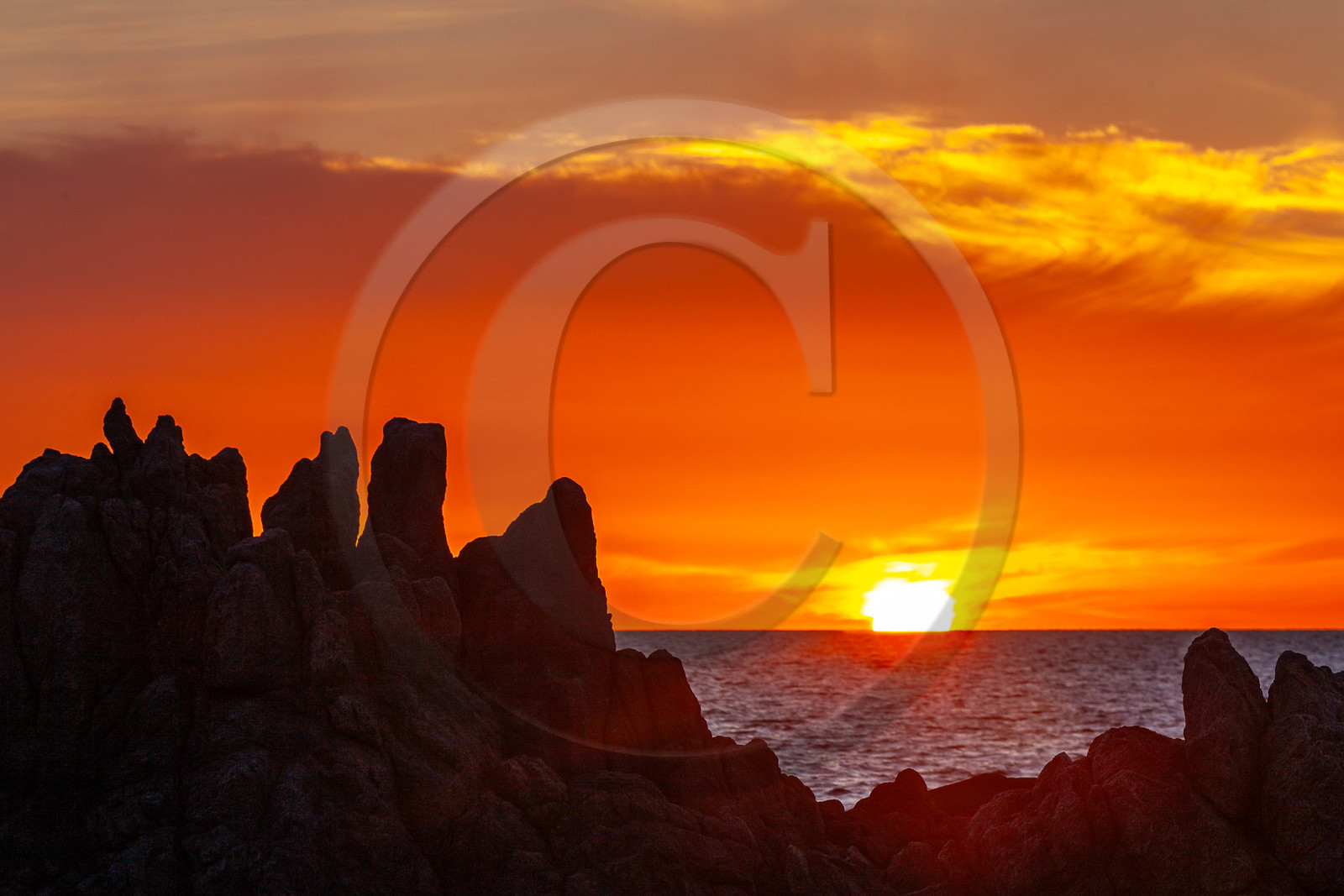 Taffoni, rochers de granit à Campomoro