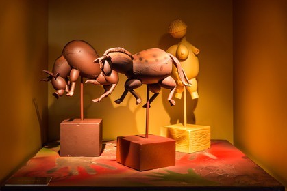 Exposition Influences, Petite histoire de l'art en chocolat par Luc Eyriey