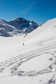 Serre-Chevalier, Snow drawings, une œuvre de l'artiste Sonja Hinrichsen