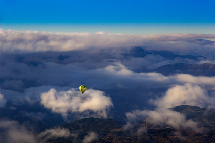 vol en montgolfière