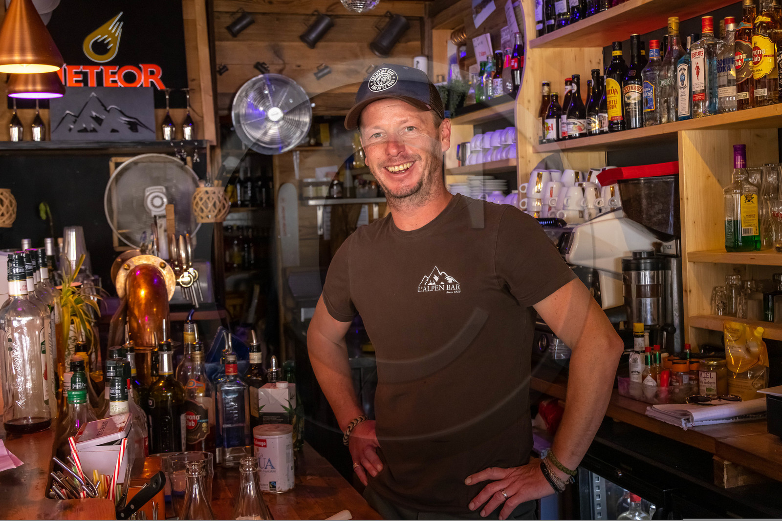 L’Alpen Bar, Julien Vrignaud à Le Monêtier-les-Bains