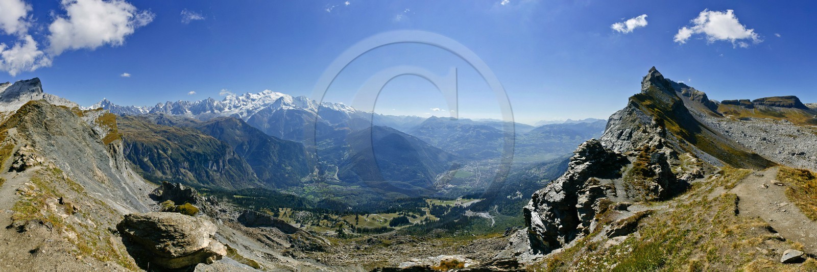 Réserve naturelle de Passy, Le passage du Dérochoir et le Mont
