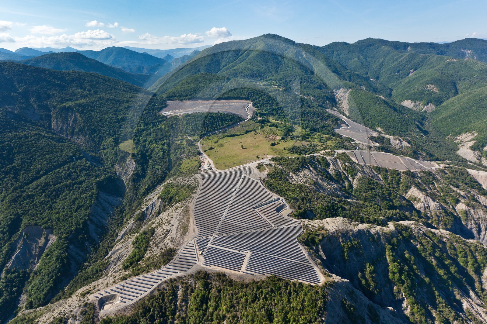La plus grande centrale solaire photovoltaïque de France