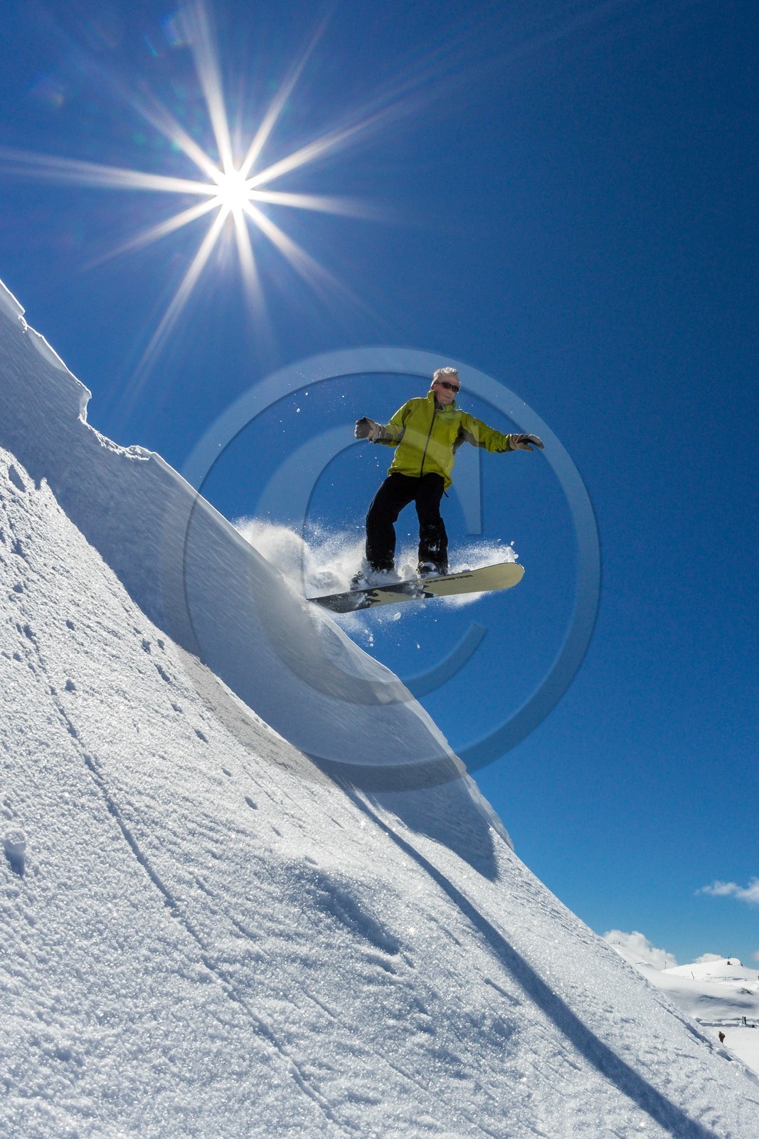 Les Orres, surf des neige