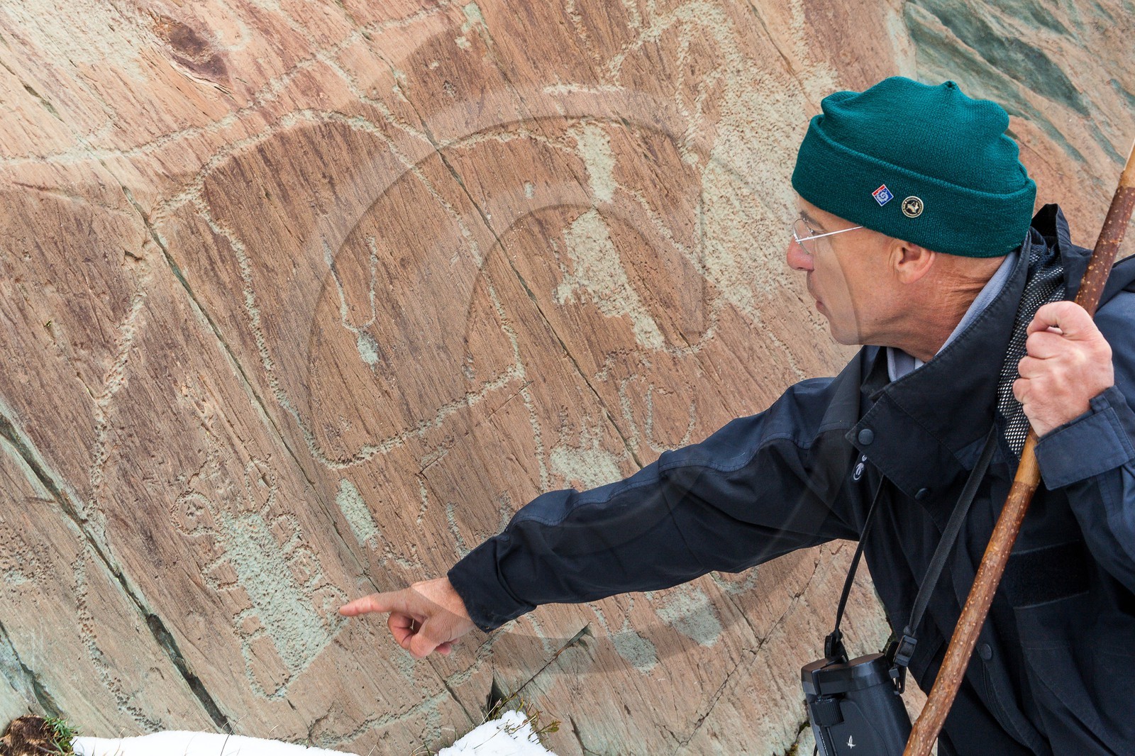 Vallée des Merveilles, gravures rupestres