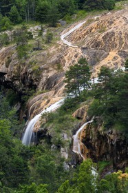 Lauzet-sur-Ubaye, vallon de Costeplane, Cascade de Costeplane