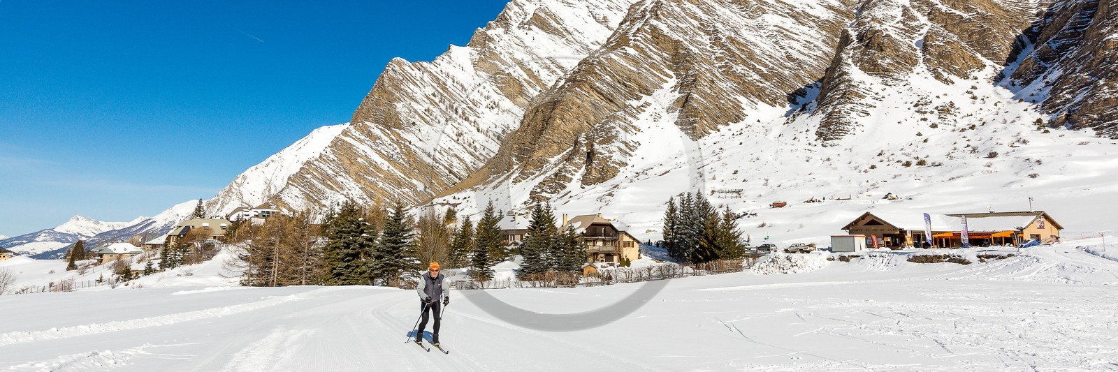 Crévoux, ski de fond