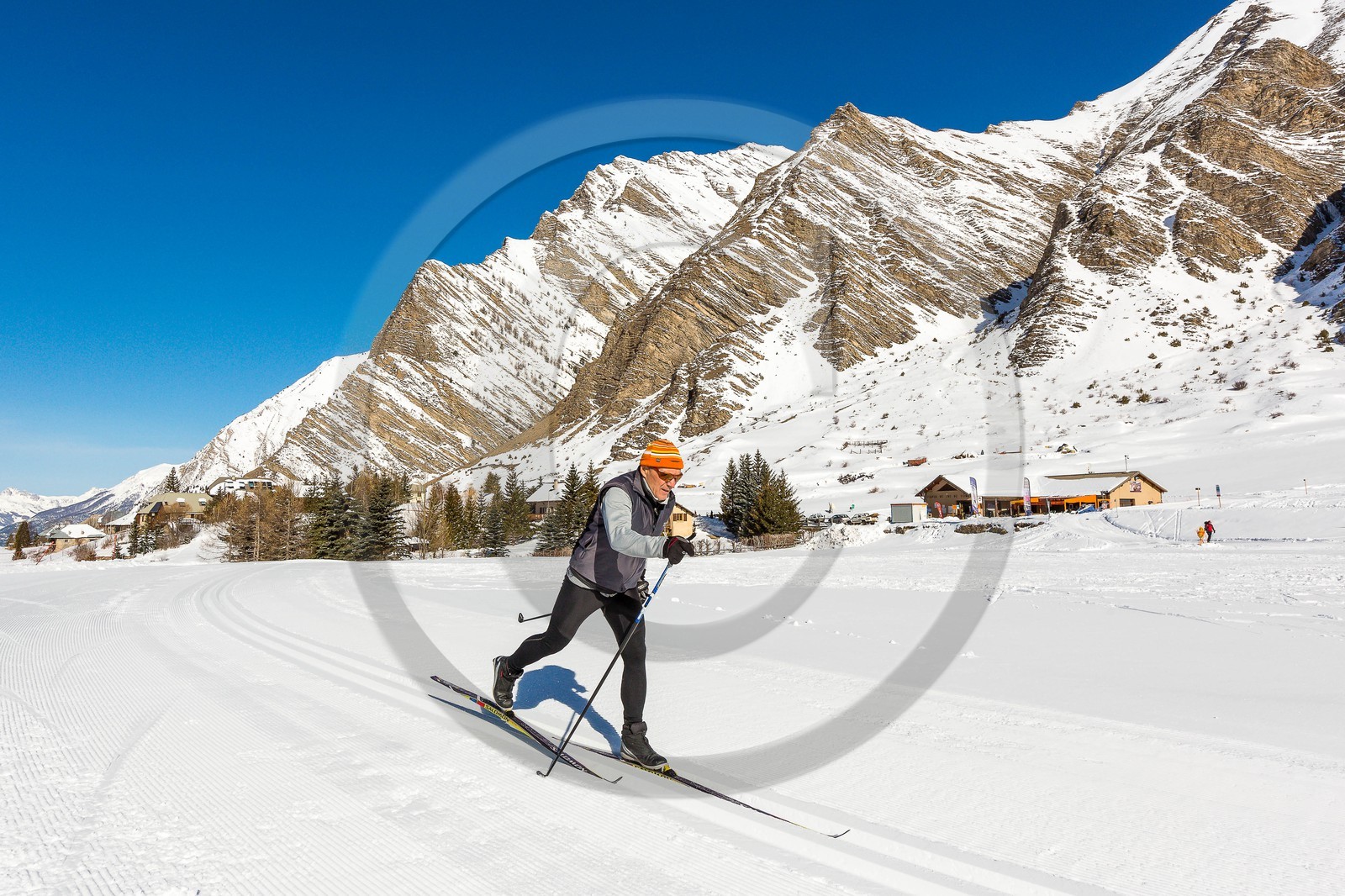 Crévoux, ski de fond