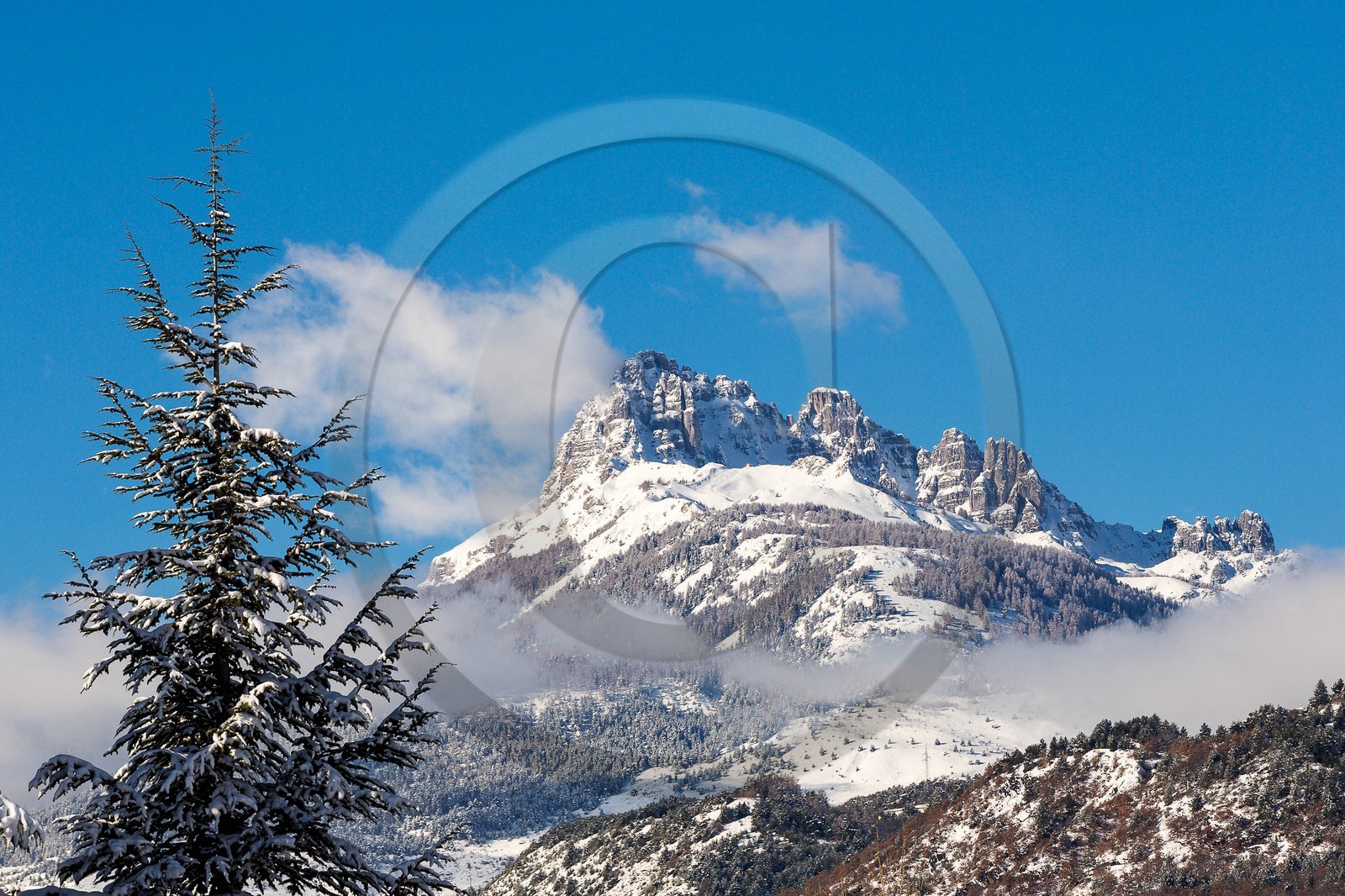 Pays de Serre-Ponçon, Réallon et les Aiguilles de Chabrières