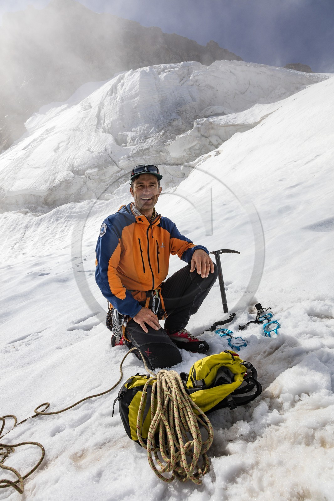Découverte des glaciers avec Christophe Dureau, guide de haute montagne