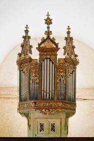Embrun, Cathédrale Notre-Dame du Réal, orgue du XVe siècle