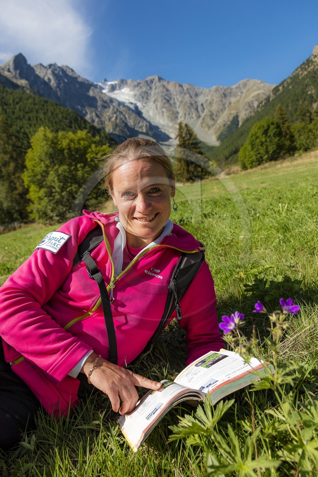 Céline Jumentier, accompagnatrice en moyenne montagne