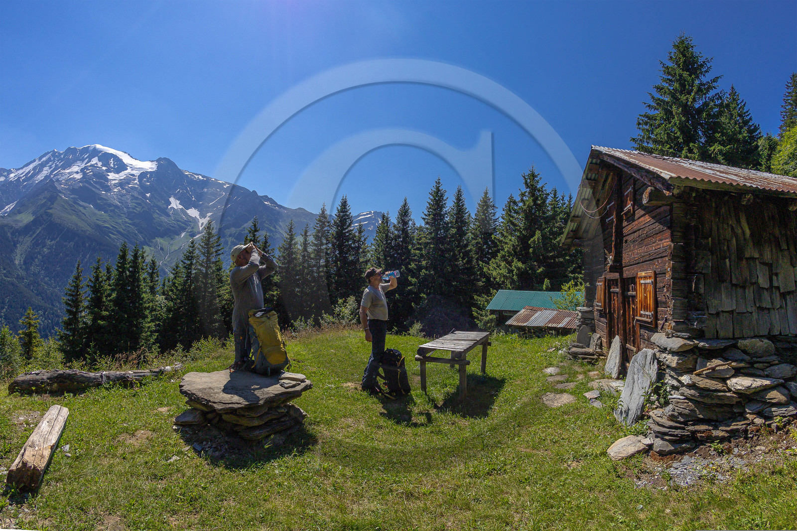 Yves Jacquemoud, accompagnateur en montagne