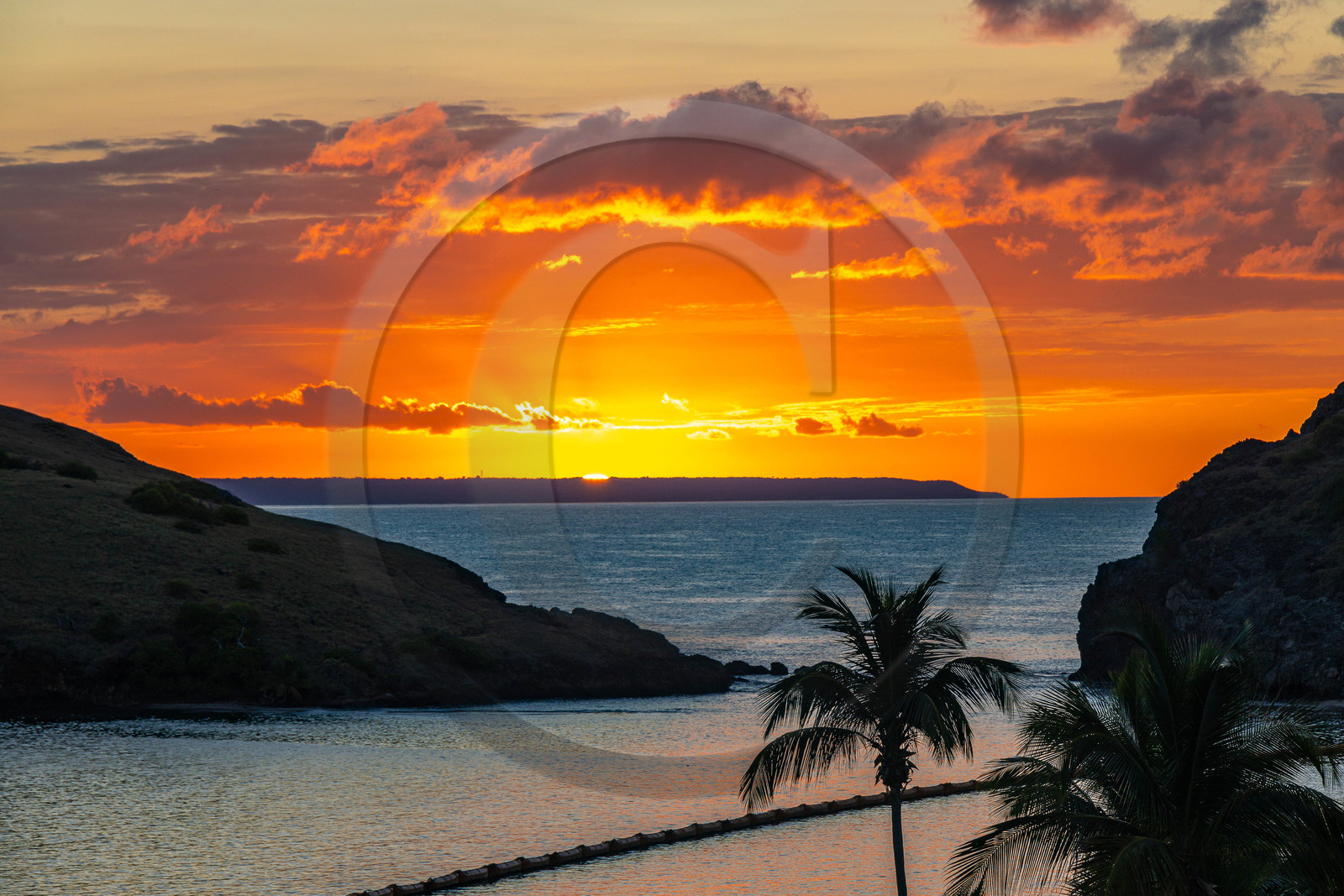 Iles des Saintes, Baie et plage de Pompierre