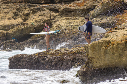 Guadeloupe, surf
