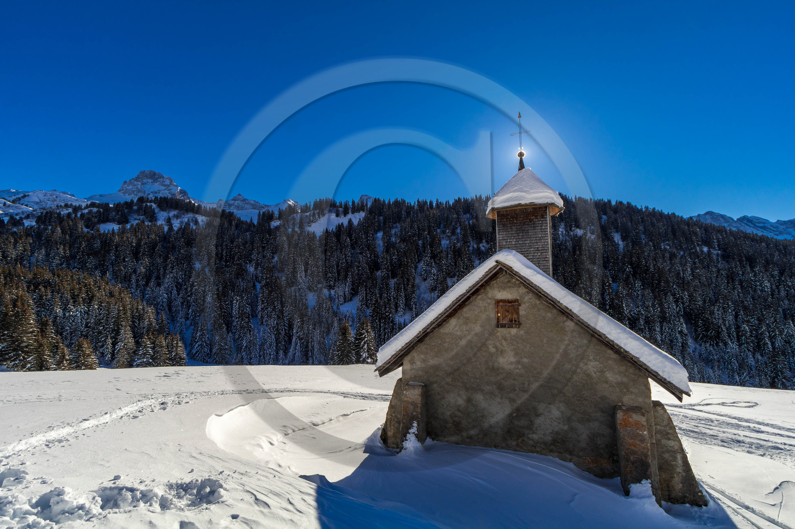 Le Grand Bornand, chapelle de la Duche