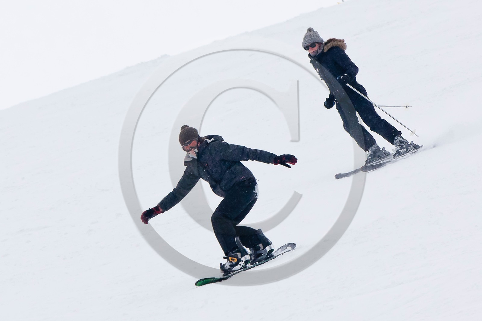Pays de Serre-Ponçon, Réallon, snowboard, surf des neiges