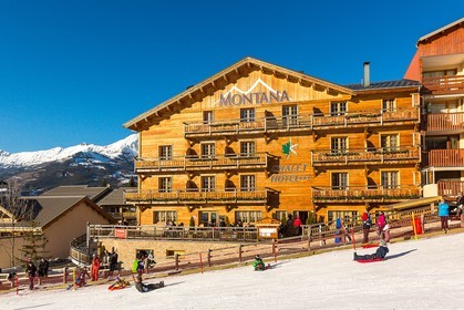 Le Sauze, Super-Sauze, Hôtel, Bar, Restaurant Le Montana