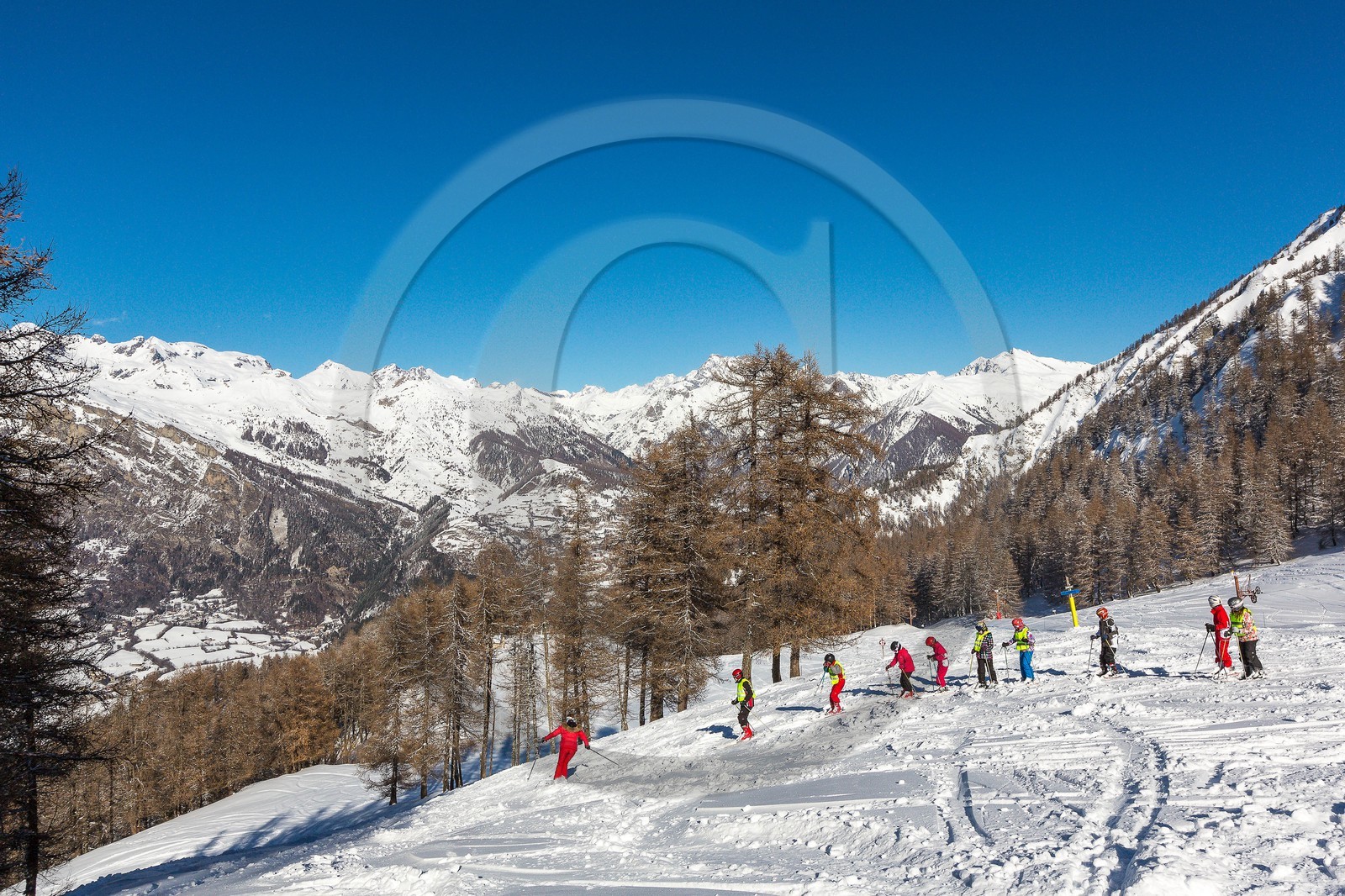 station village de Saint-Léger-les Mélèzes