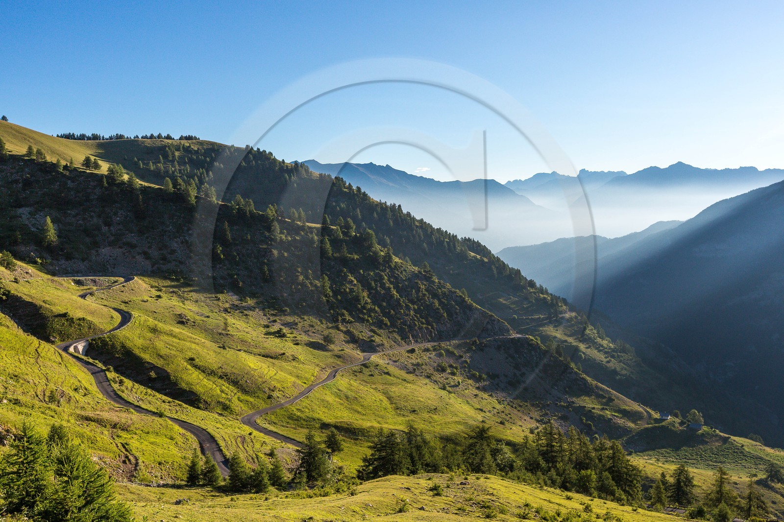 Vallée de l'Ubaye, col d'Allos