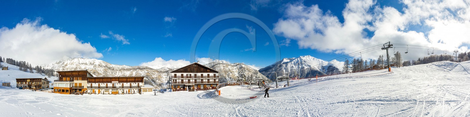 La Condamine-Châtelard, station de ski Saint-Anne La Condamine