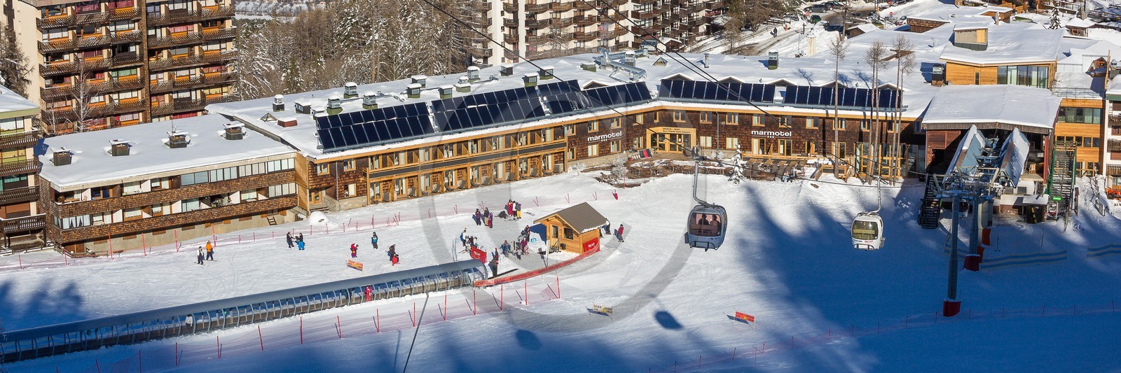 Uvernet-Fours, station de ski de Praloup