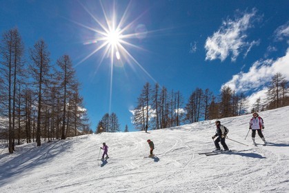 La Condamine-Châtelard, station de ski Saint-Anne La Condamine, ski famille