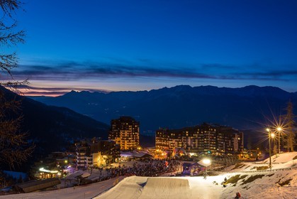 Les Orres, spectacle Big Air
