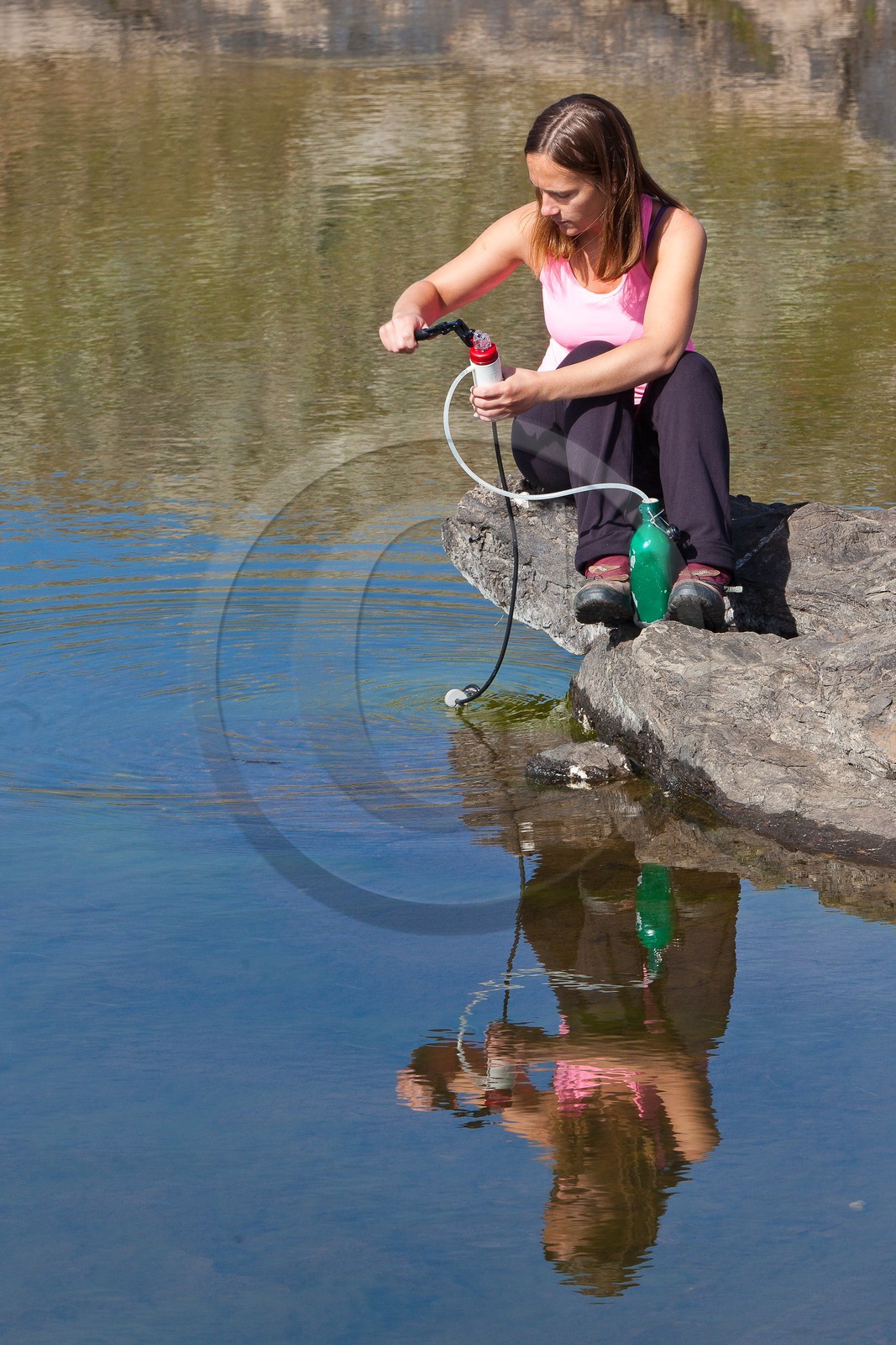 Filtrage de l'eau potable
