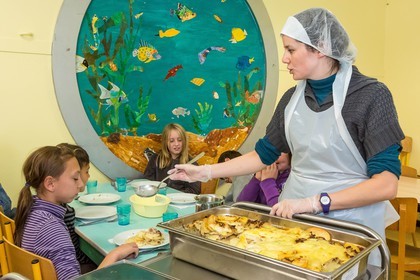 Briançon, restauration scolaire de Fortville